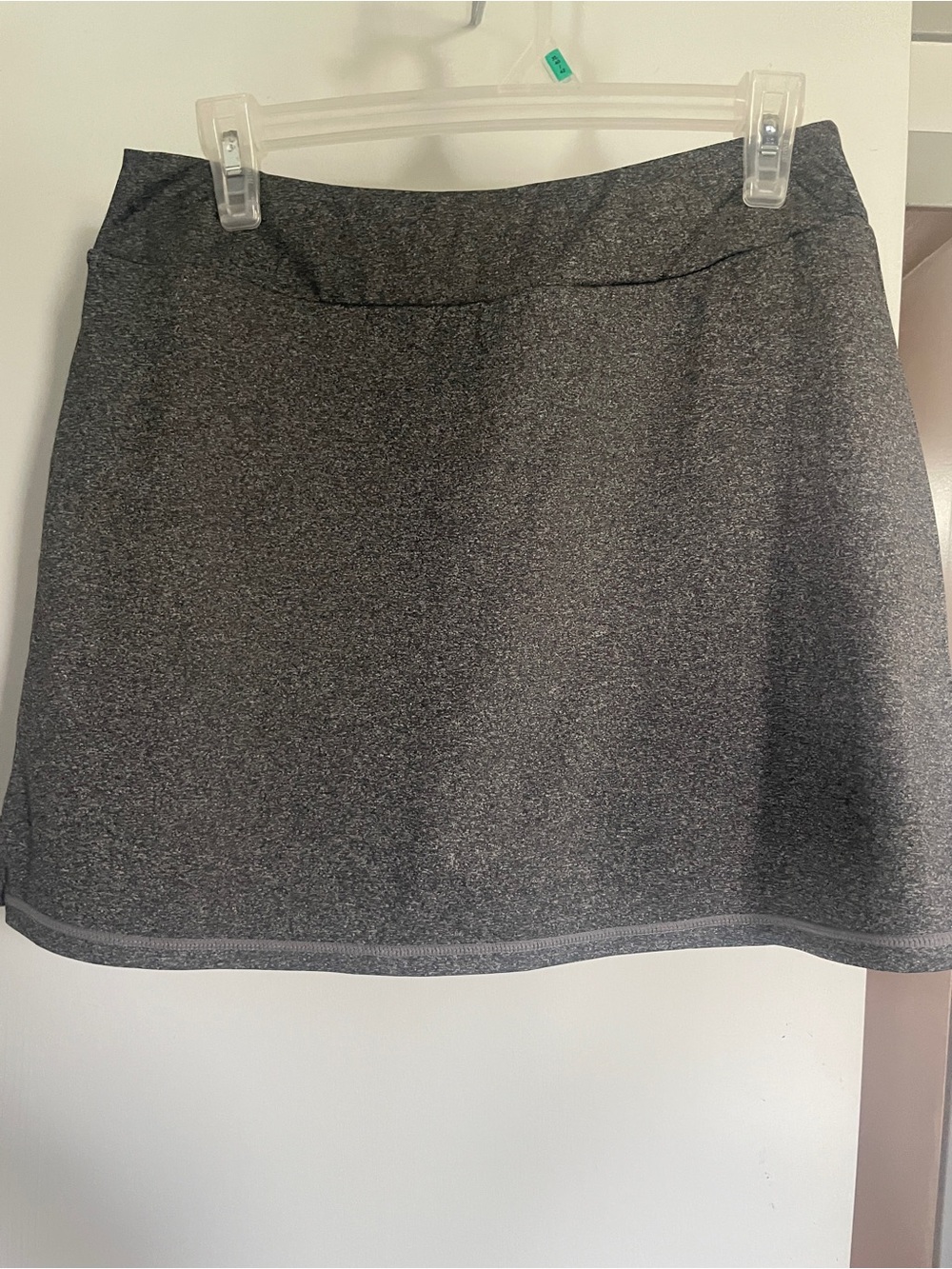 Lou Keith Gray Knit A-Line Skirt - Classic Women's Skort size L